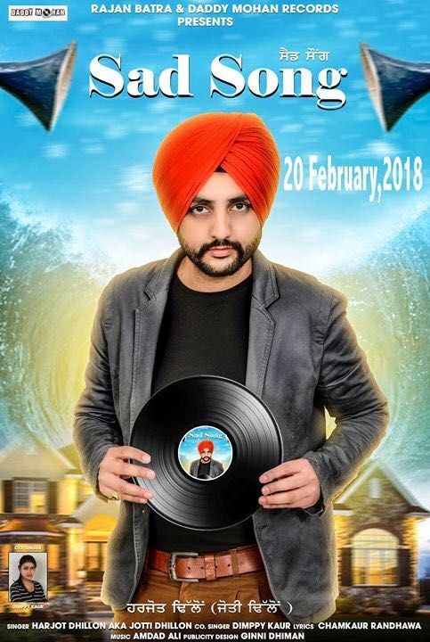 Download Sad Song Harjot Dhillon mp3 song, Sad Song Harjot Dhillon full album download