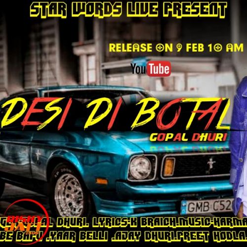 Download Desi Di Botal Gopal Dhuri, Preet Hodla mp3 song, Desi Di Botal Gopal Dhuri, Preet Hodla full album download