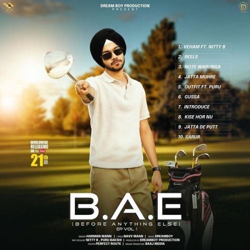 B.A.E By Harman Mann, Pura Bakshi and others... full album mp3 free download 